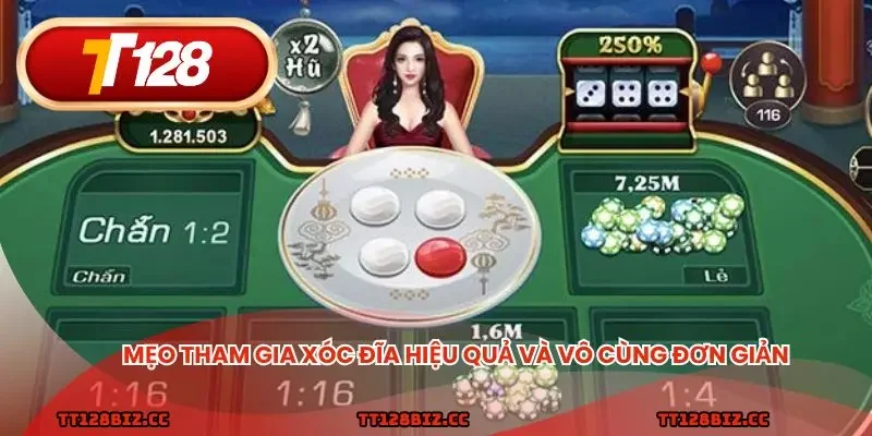 Mẹo tham gia xóc đĩa hiệu quả và vô cùng đơn giản
